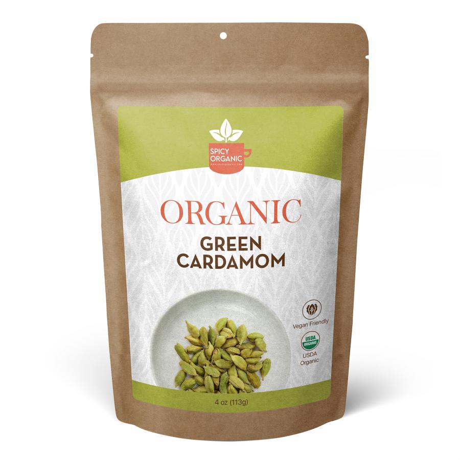 Organic Green CardamomFresh Cardamom Seeds 4 OZ 51683